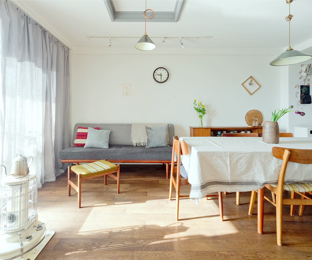 北欧のヴィンテージ家具を素敵に魅せる家 Den Plus Egg デン プラスエッグ